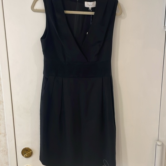 NWT ADAM ADAM Lippes Black Sleeveless dress size 6 - Picture 2 of 16